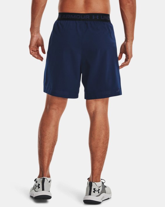 Men's UA Vanish Woven 6" Shorts in Blue image number 1